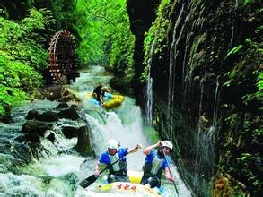 清遠黃騰峽漂流、龍騰峽漂流、沙灘四驅車、飛來湖濕地